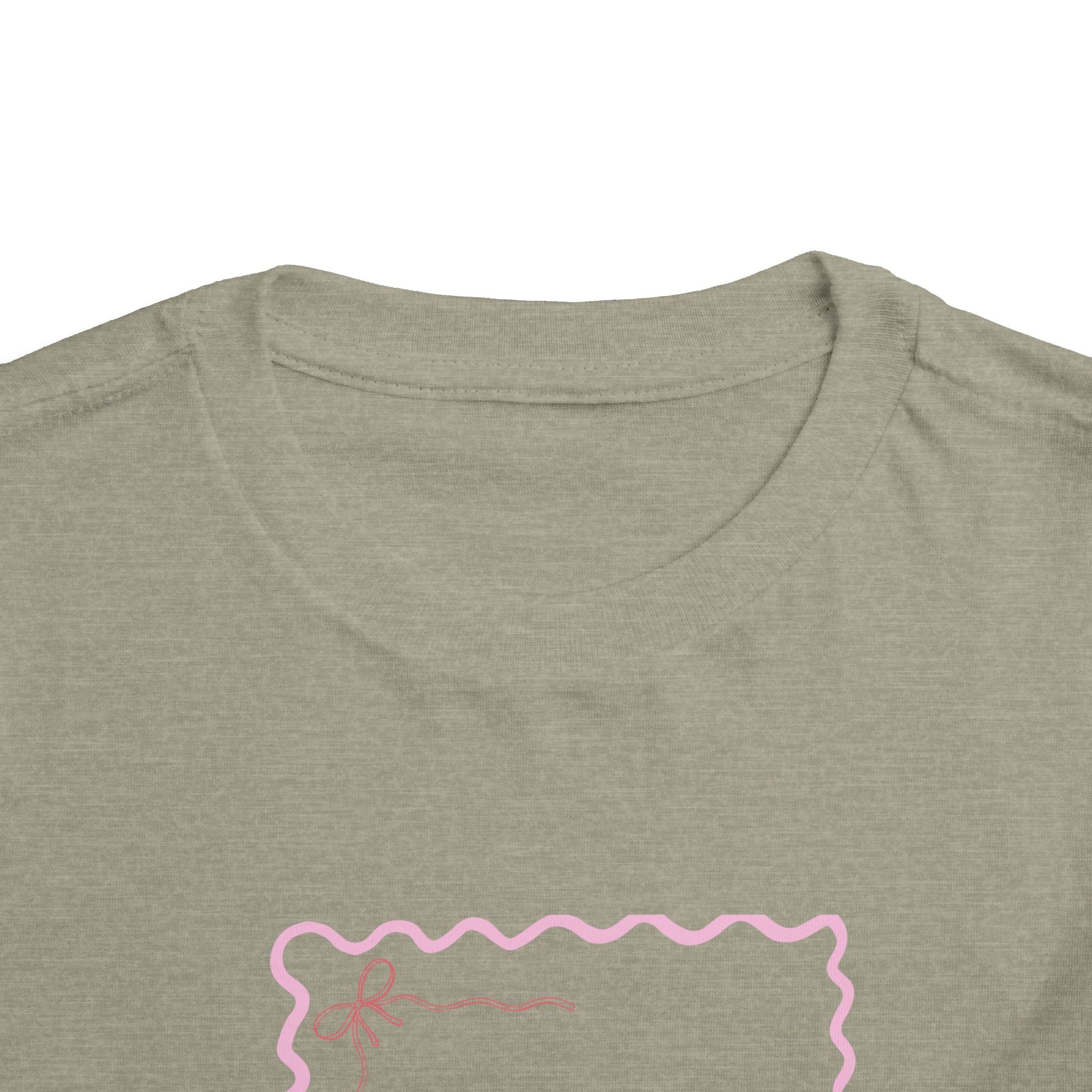 Toddler Tee – "I'm HER, but... Kid Size" Pink Princess Graphic
