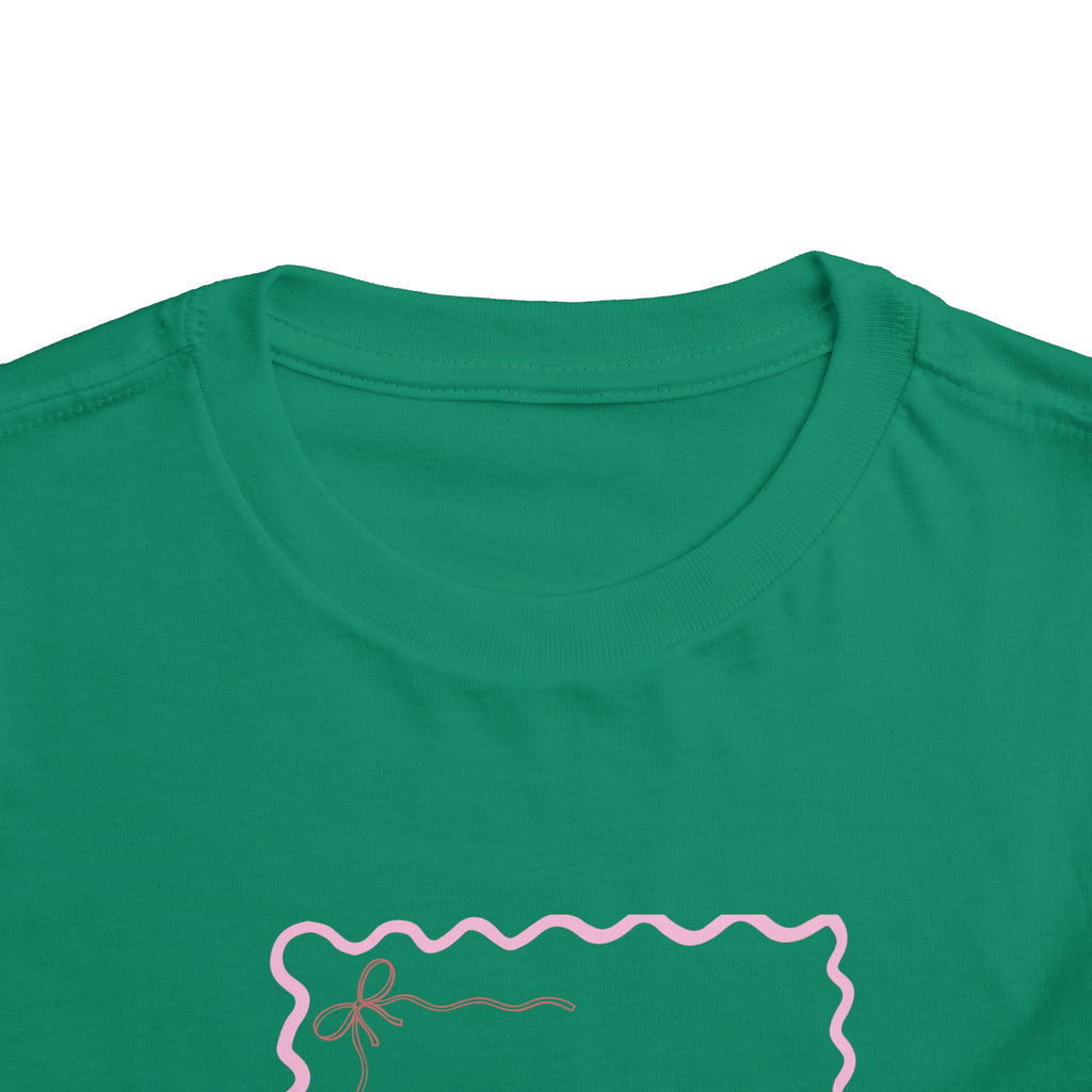 Toddler Tee – "I'm HER, but... Kid Size" Pink Princess Graphic