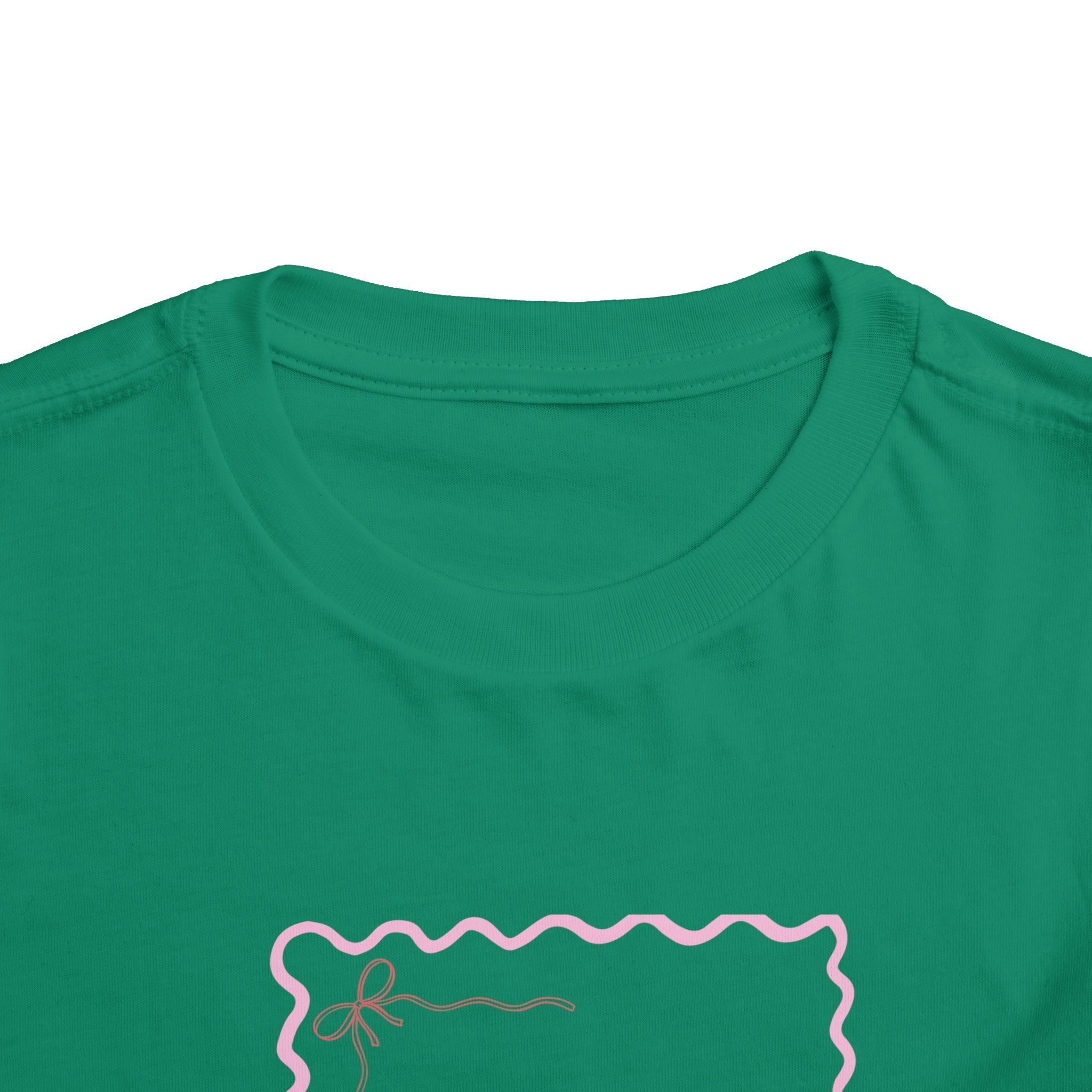 Toddler Tee – "I'm HER, but... Kid Size" Pink Princess Graphic