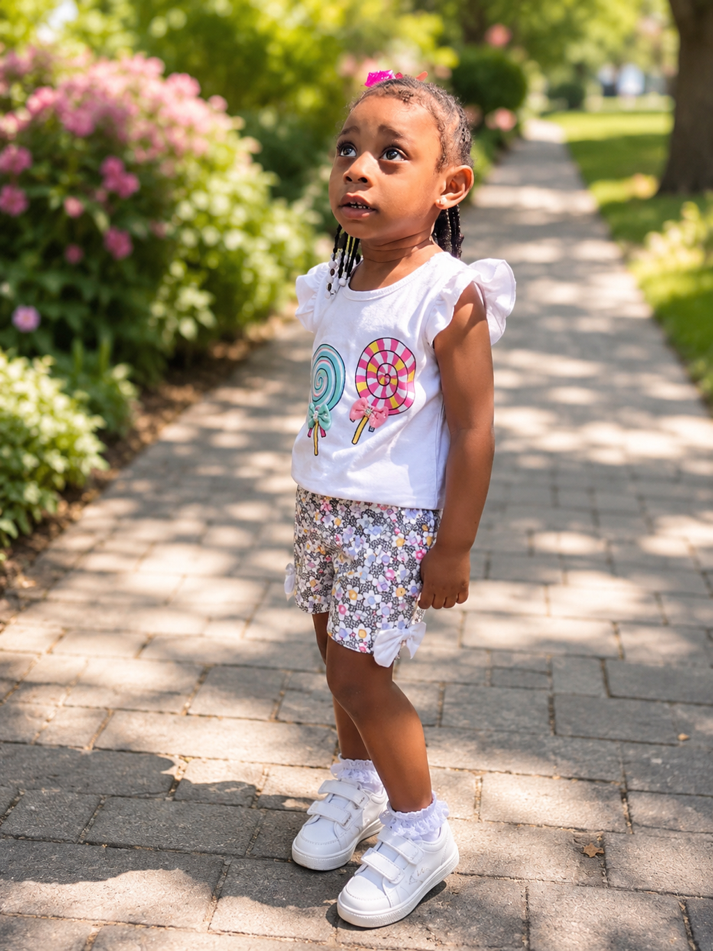 Kandy Kanez T shirt/Short Set