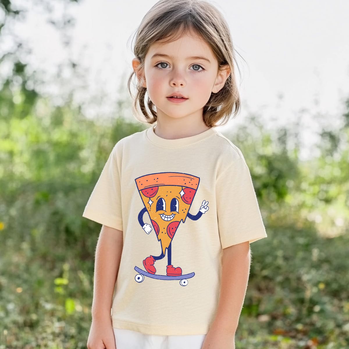 Toddler Girls T Shirts Sassy Little Soul Graphic Short Sleeve Shirts 2-7 Years Cotton Baby Girl Retro Daisy Tees Clothes