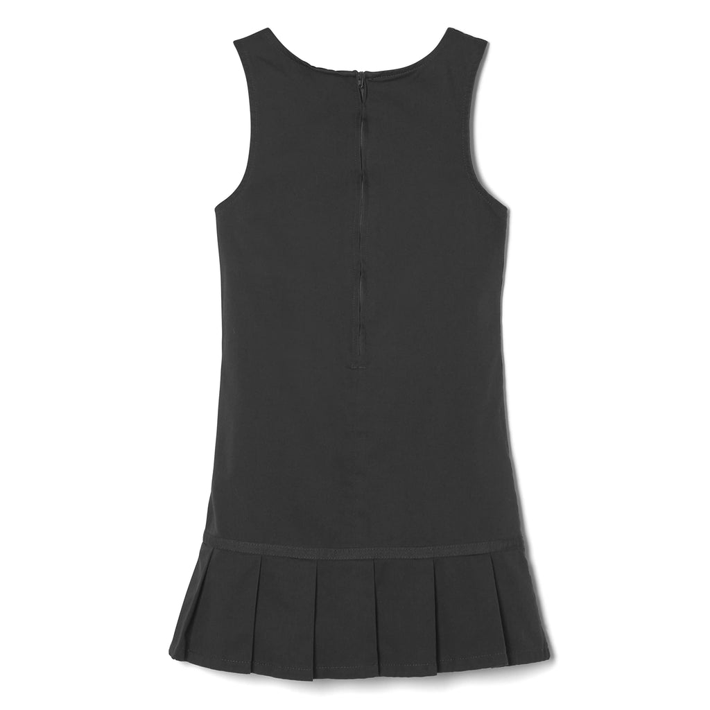 Girls' Pleated Hem Jumper with Ribbon School Uniform