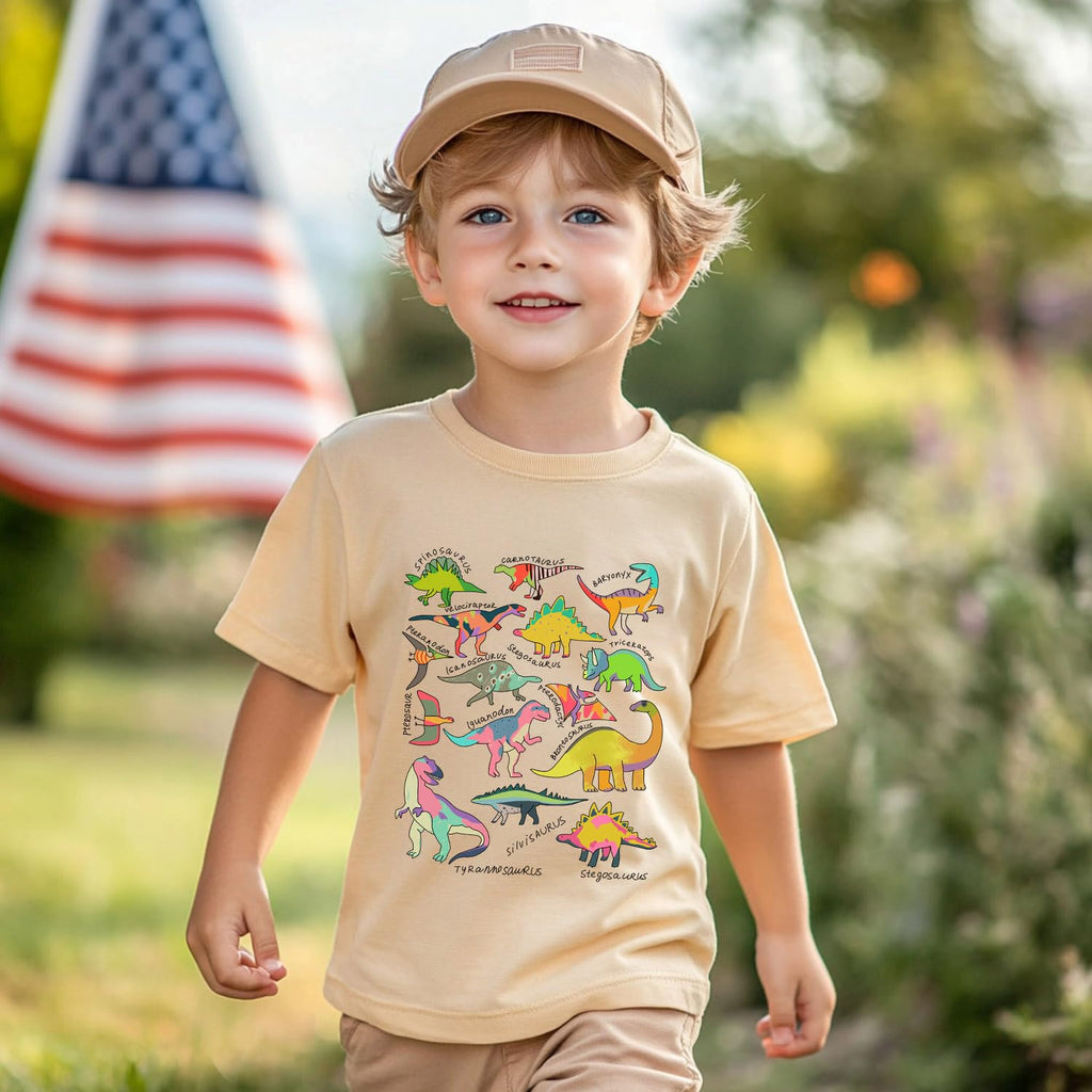 Toddler Girls T Shirts Sassy Little Soul Graphic Short Sleeve Shirts 2-7 Years Cotton Baby Girl Retro Daisy Tees Clothes
