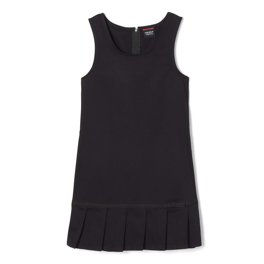 Girls' Pleated Hem Jumper with Ribbon School Uniform