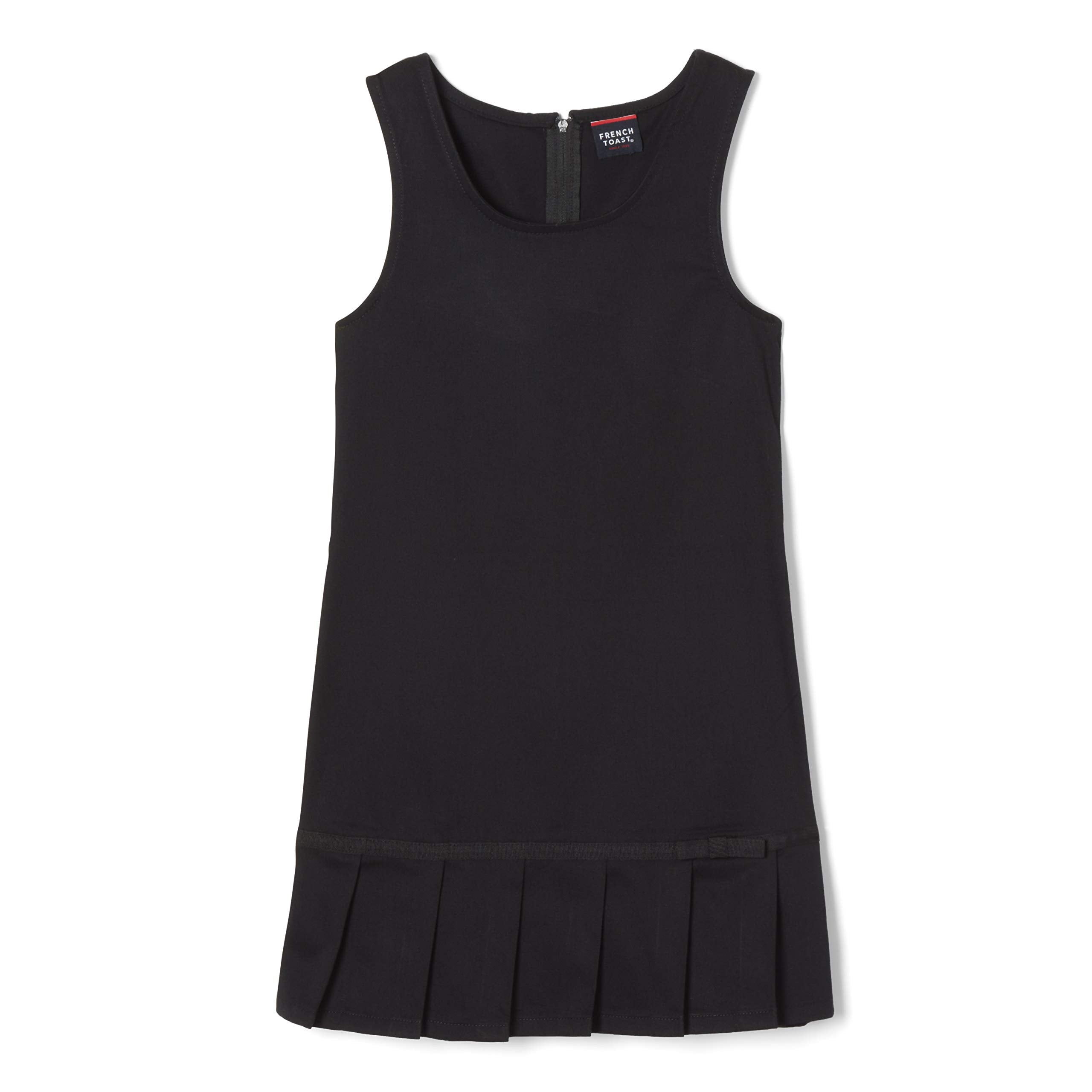 Girls' Pleated Hem Jumper with Ribbon School Uniform