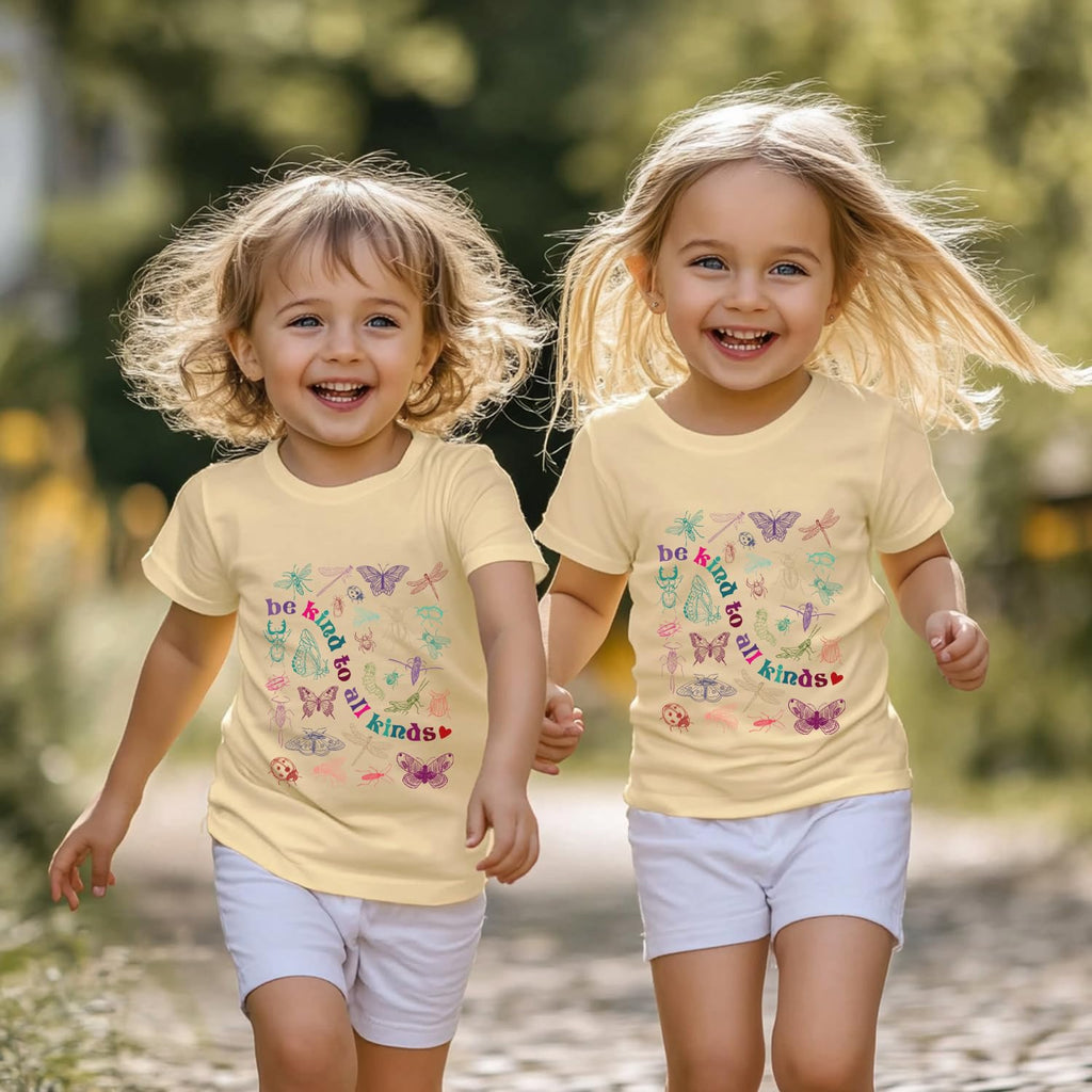 Toddler Girls T Shirts Sassy Little Soul Graphic Short Sleeve Shirts 2-7 Years Cotton Baby Girl Retro Daisy Tees Clothes