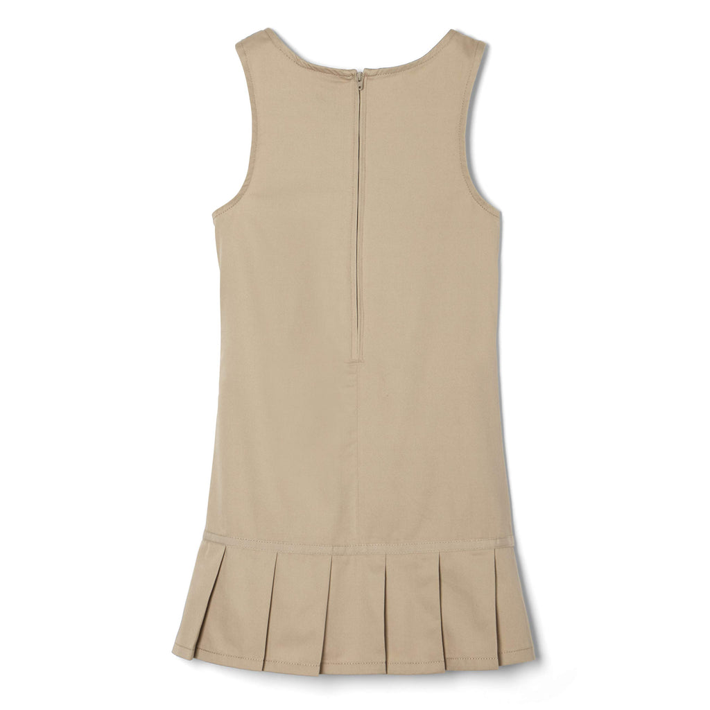 Girls' Pleated Hem Jumper with Ribbon School Uniform