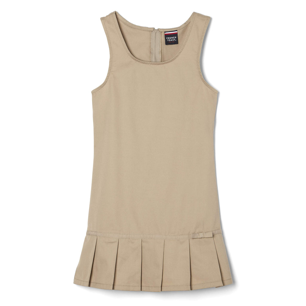 Girls' Pleated Hem Jumper with Ribbon School Uniform