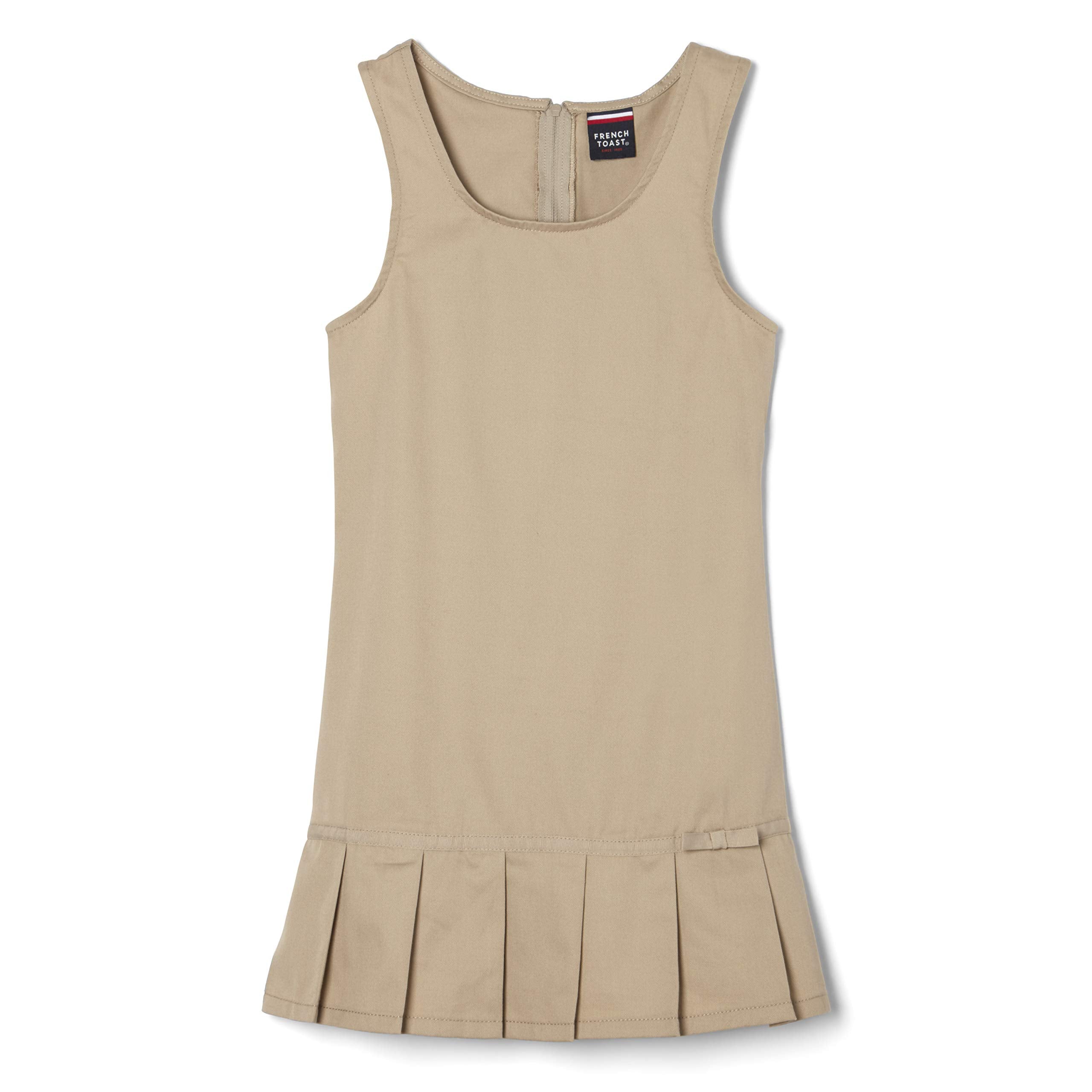 Girls' Pleated Hem Jumper with Ribbon School Uniform