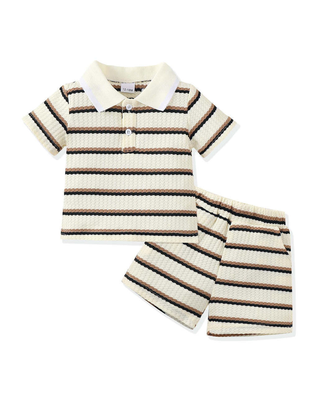 Toddler Baby Boys Clothes Summer Outfits Polo Shirt Shorts Set 2Pcs Boys Clothing Sets 12 Month-5T