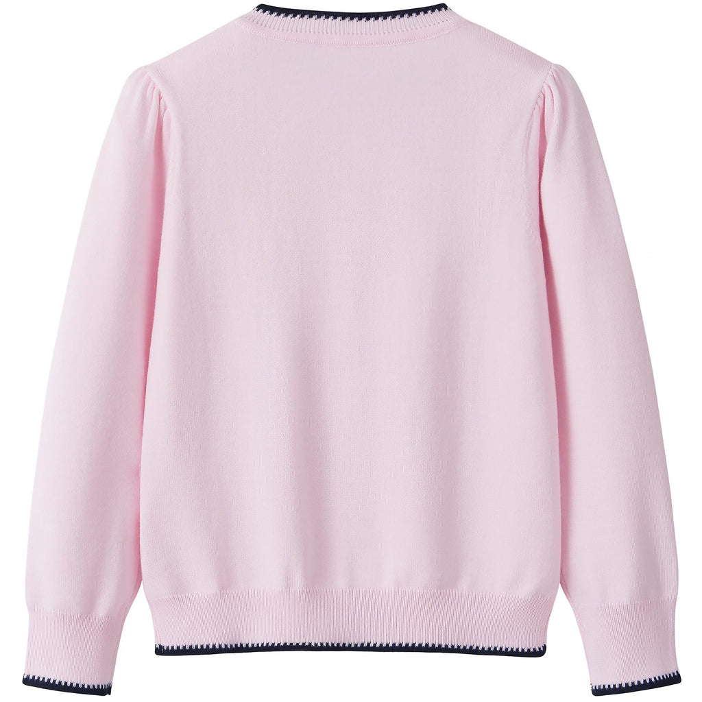 Girls Cardigan Basic Long Sleeve Button Knit Sweater Tops Fashion Outfits