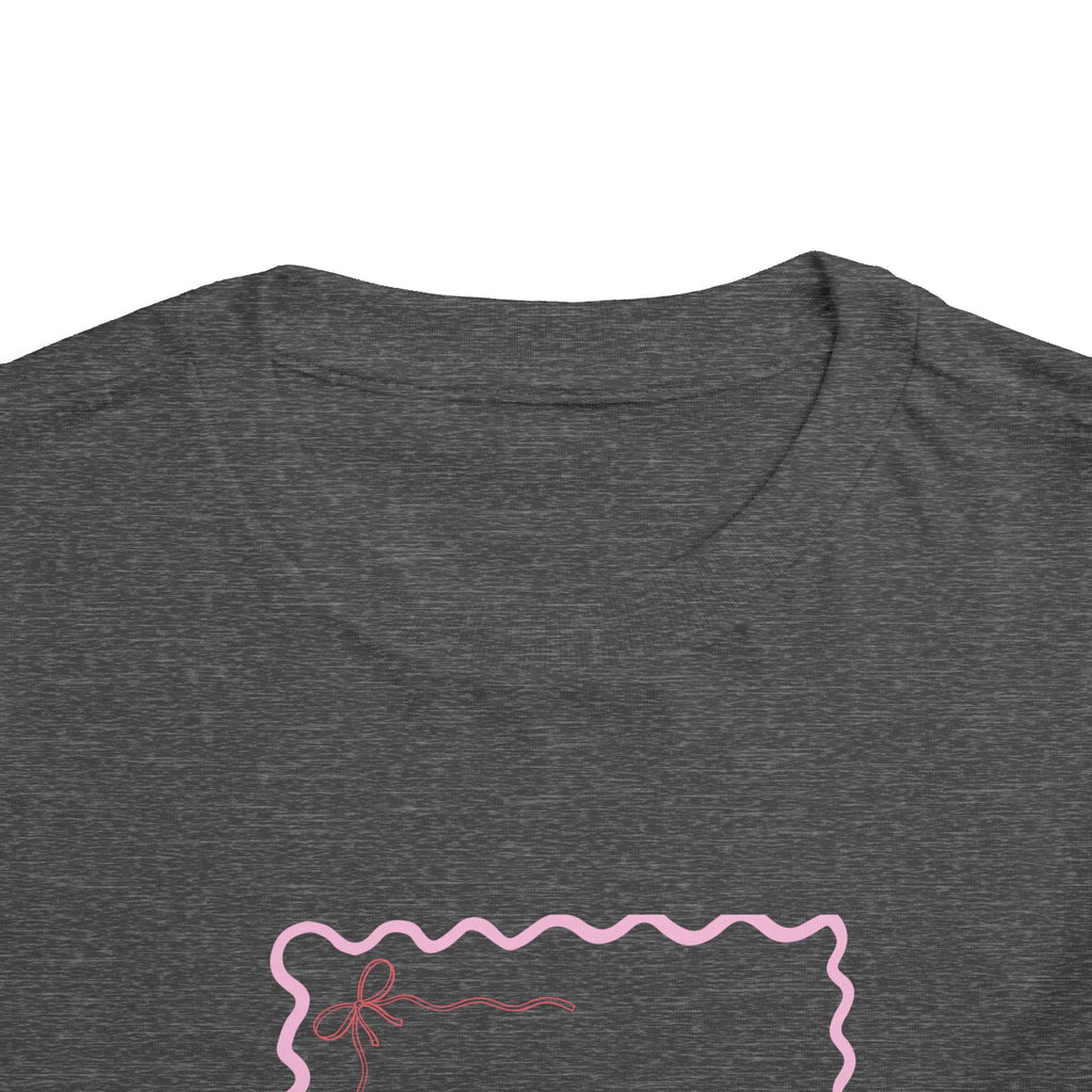 Toddler Tee – "I'm HER, but... Kid Size" Pink Princess Graphic