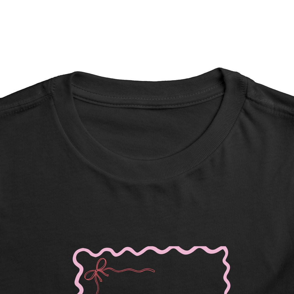 Toddler Tee – "I'm HER, but... Kid Size" Pink Princess Graphic