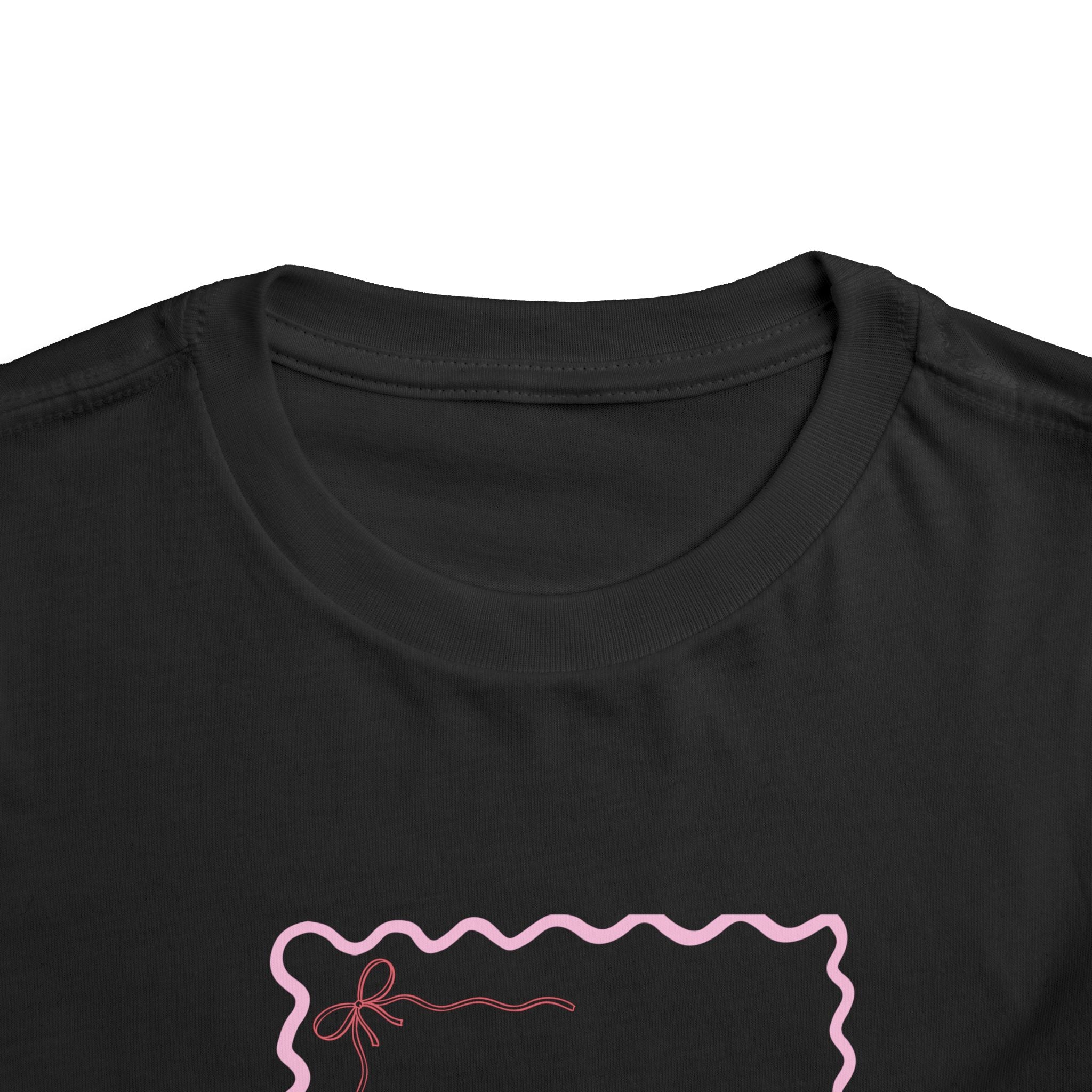 Toddler Tee – "I'm HER, but... Kid Size" Pink Princess Graphic
