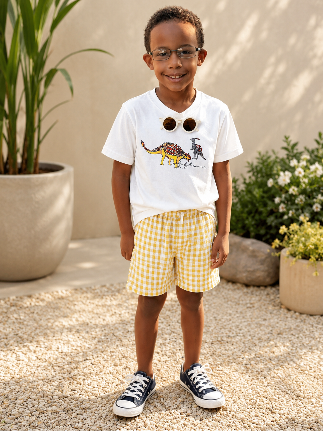 Animal Print Toddler Boys Set