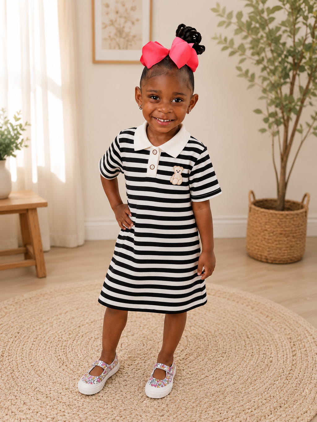 Trendy Stripe Dress