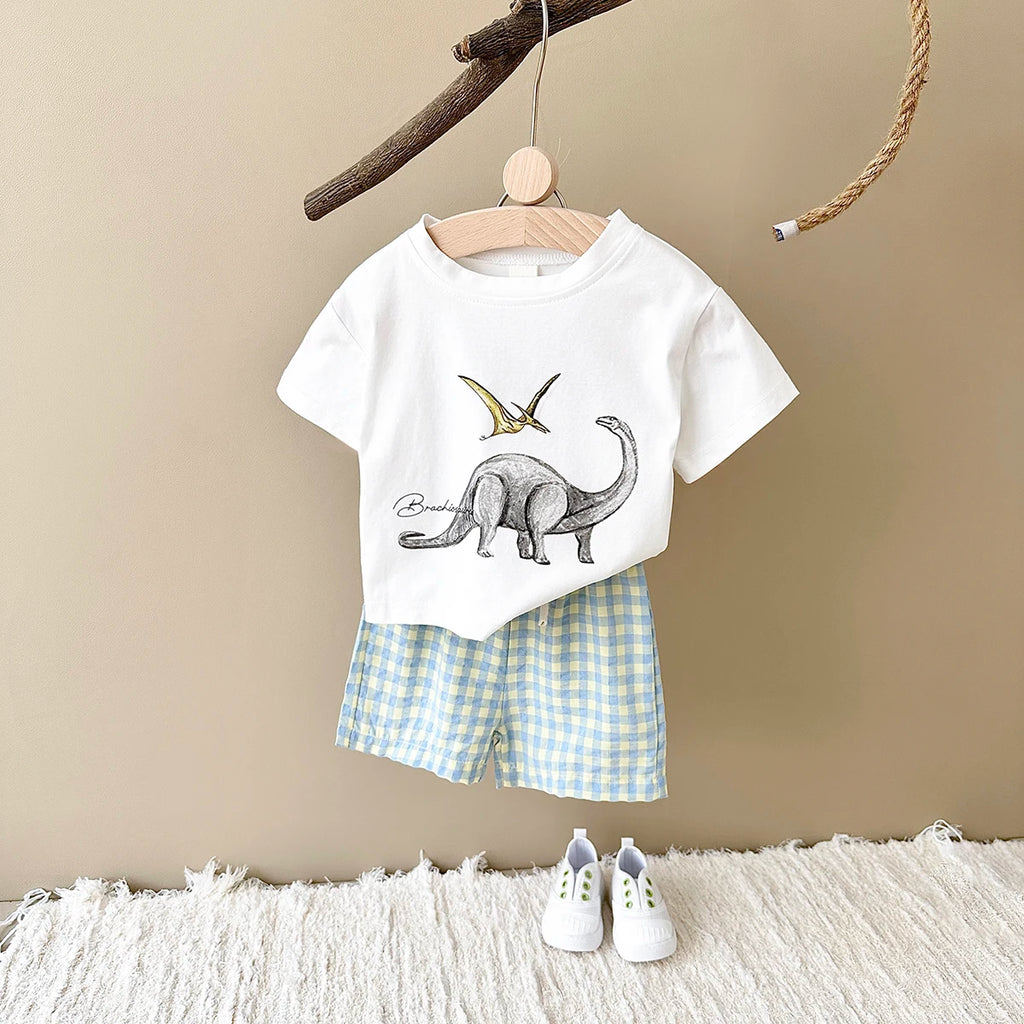 Animal Print Toddler Boys Set