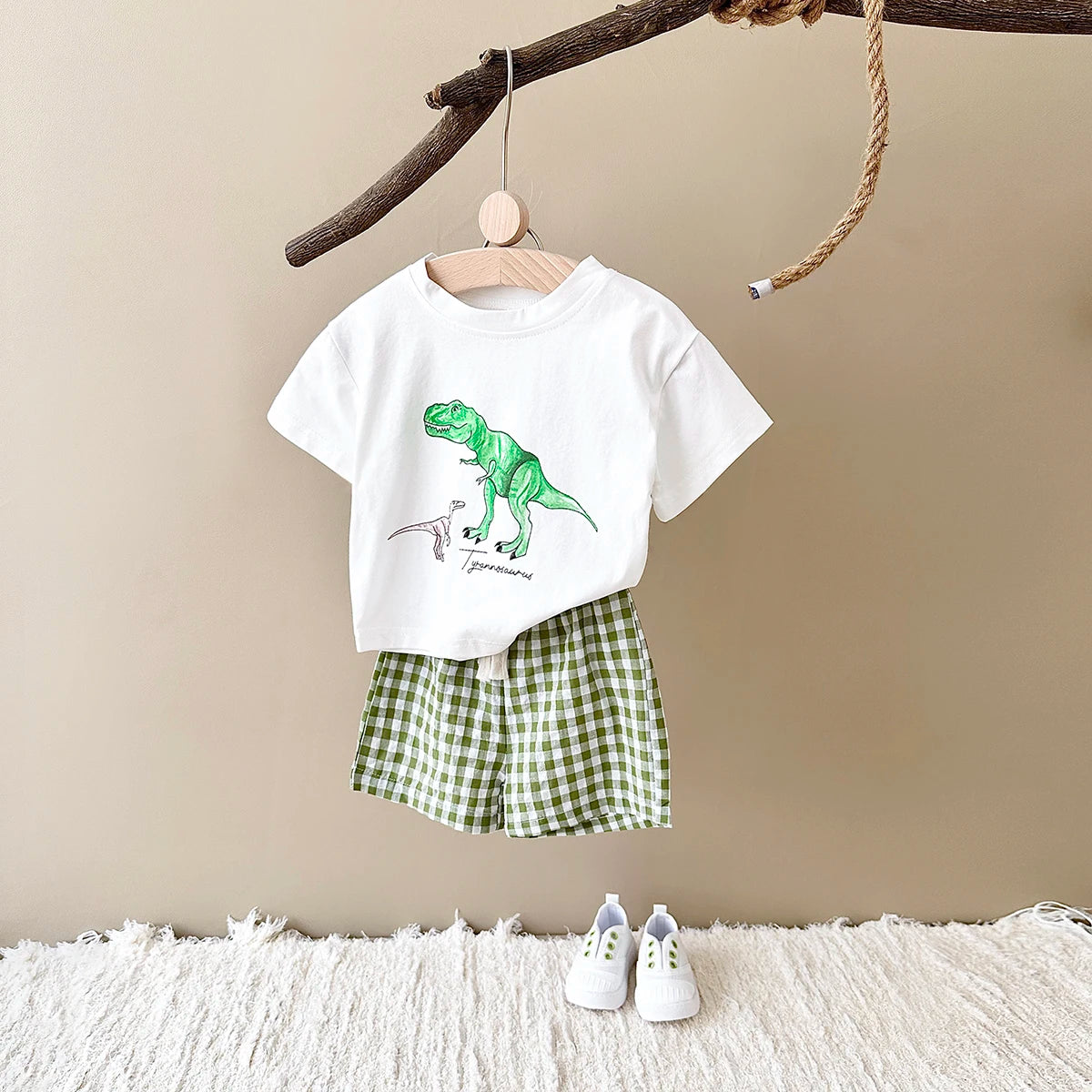 Animal Print Toddler Boys Set