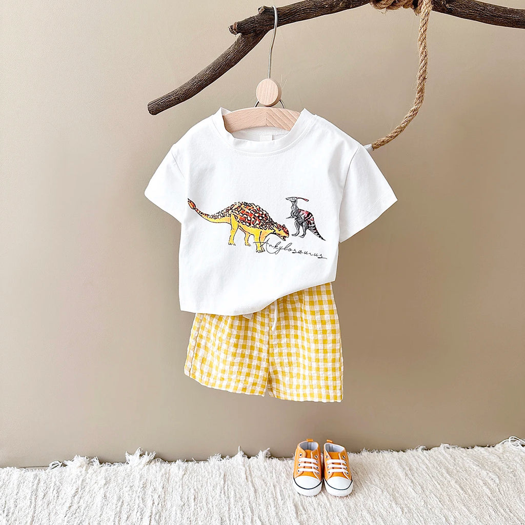 Animal Print Toddler Boys Set