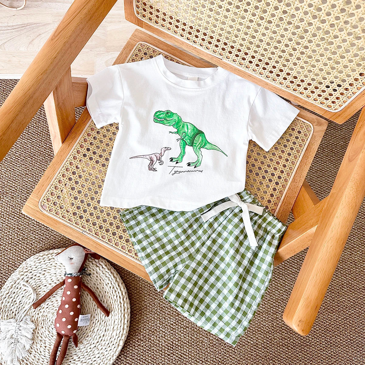 Animal Print Toddler Boys Set