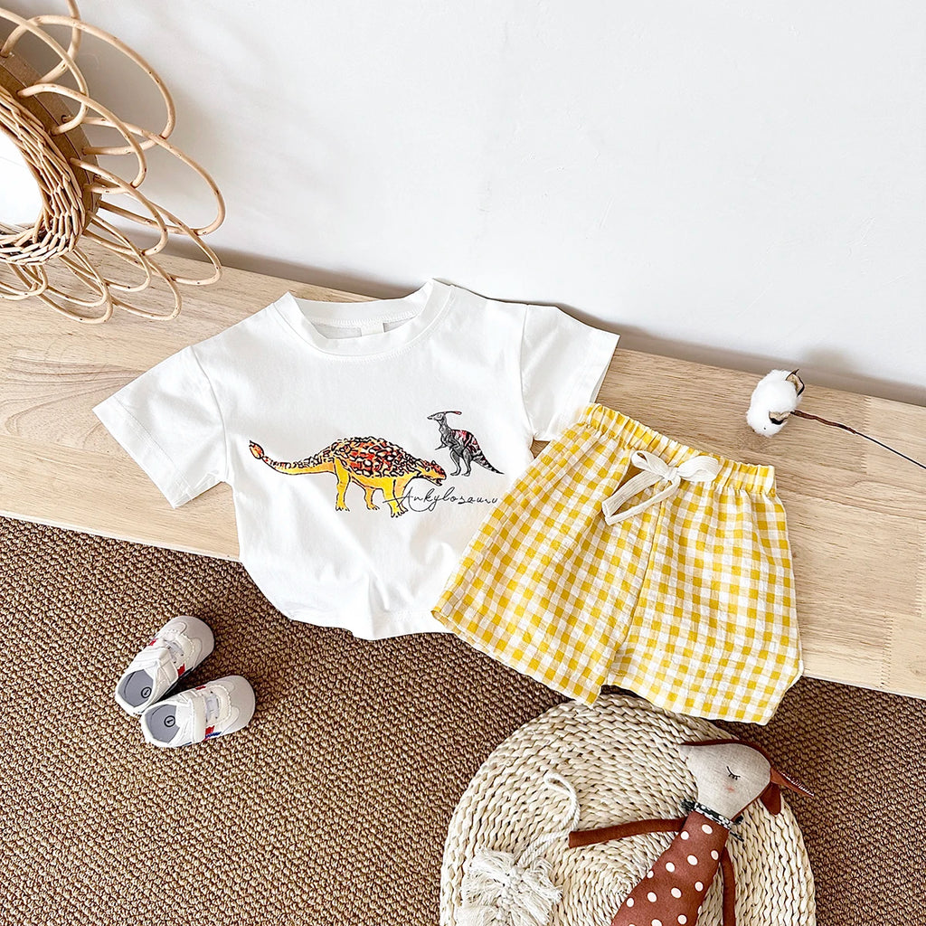 Animal Print Toddler Boys Set