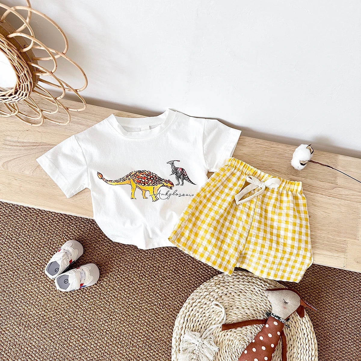 Animal Print Toddler Boys Set